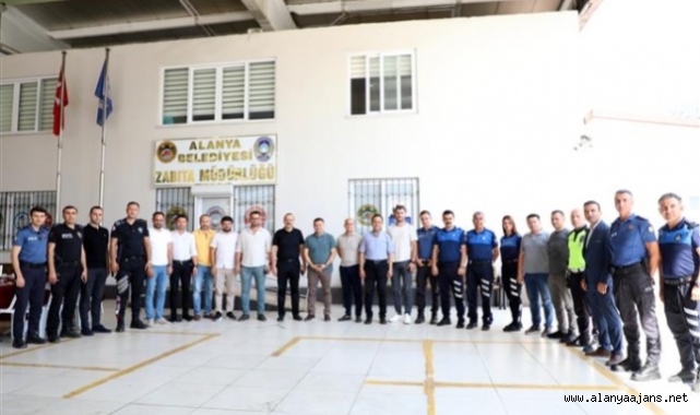 Başkan Yücel, Alanya Emniyeti ile toplantı yaptı