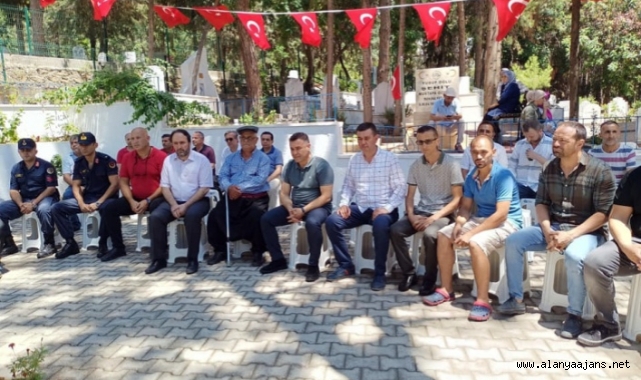 Şehit Mustafa Özdemir’i unutmadılar
