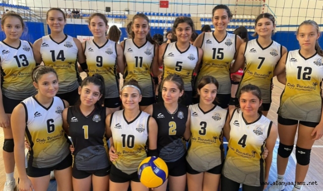 Alanyalı voleybolcular güzel bir başlangıç yaptı