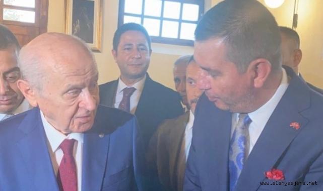 Görevden ayrılan Türkdoğan, Devlet Bahçeli ile Sivas’ta buluştu