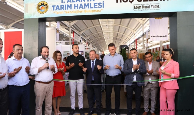 1. Alanya Tarım Hamlesi Fuarı başladı