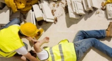 Alanya’da Suriyeli işçi inşaattan düştü