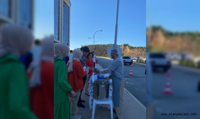 BŞB, Alanya'da üniversite öğrencilerini unutmadı