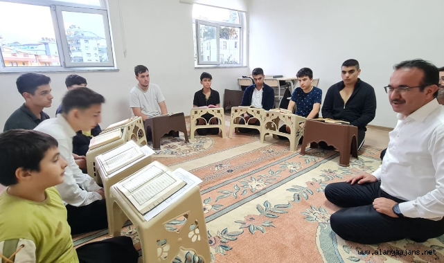 İl Müftüsü Yalçınkaya’dan Alanya’ya ziyaret