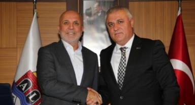 Alanyaspor'dan ALTSO Başkanı Eray Erdem'e ziyaret