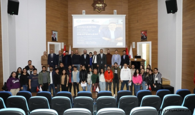 ALKÜ’lü öğrencilere KOSGEB destekleri anlatıldı