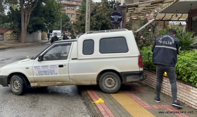 Alanya’da silahlı saldırıya uğrayan genç yaralandı