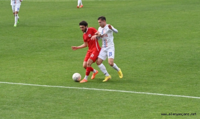 Alanya Kestelspor büyük fırsatı tepti
