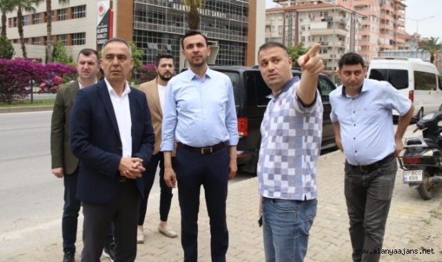 Alanya Adliyesi kavşağına üstgeçit geliyor