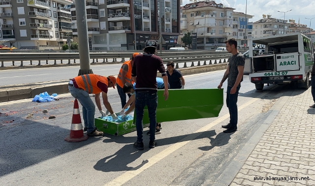 Alanya’da feci kazada motosiklet sürücüsü öldü