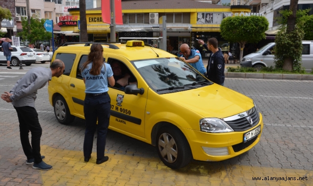 Alanya’da sezon öncesi taksi ve halk otobüsleri denetleniyor