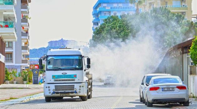 Alanya Belediyesi'nden kısıtlama mesaisi