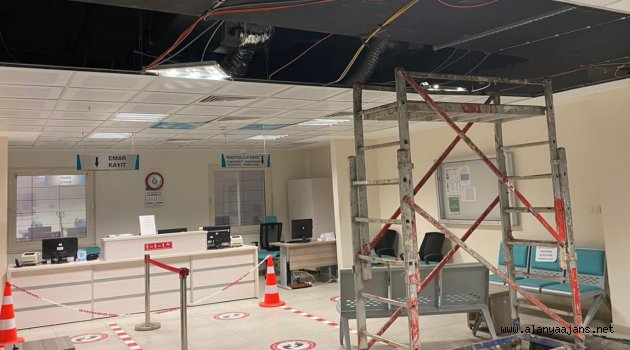 ALKÜ’de izolasyon çalışmaları başladı