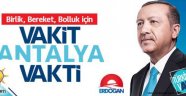 Cumhurbaşkanı Erdoğan Antalya'ya Geliyor