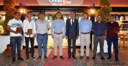 Alanya Cezaevi Müdürüne veda yemeği düzenlendi