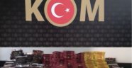 Alanya’da kaçak nargile tütününü operasyonu