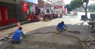 Alanya’da parke bakım ve onarım çalışması