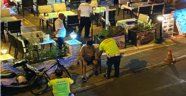 Alanya’da ticari taksiyle bisikletli genç çarpıştı
