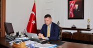 Alanya Kaymakamı online toplantıya katıldı