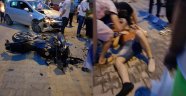 Alanya'da feci kaza: 1 yaralı