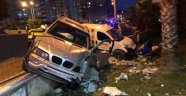 Alanya'da feci kaza! Şans eseri yaralanan olmadı