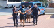 Alanya'da kablo hırsızları yakalandı