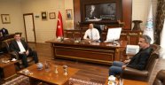 Başkan Türkdoğan’dan Rektör Kalan’a ziyaret