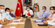 Encümende yeni üyelerle ilk toplantı