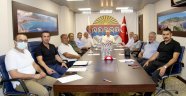 Muhtarlardan Şahin’e teşekkür