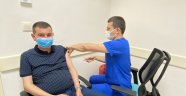 Türkdoğan aşı oldu, vatandaşları davet etti