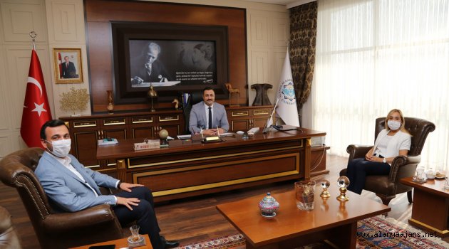 Vekil Çokal'dan Rektör Kalan'a ziyaret