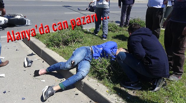 Vicdansız sürücü çarpıp kaçtı