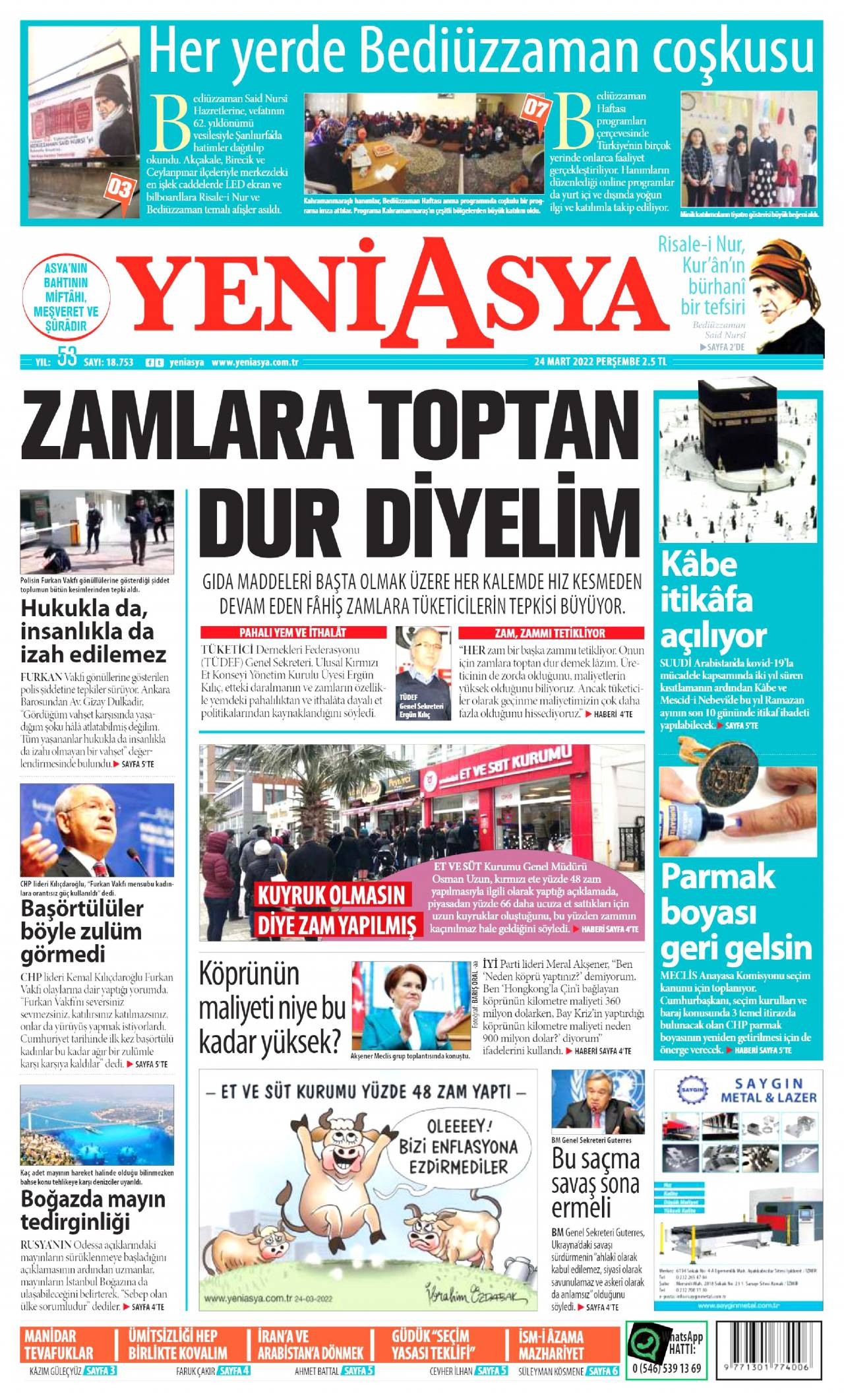 Yeni Asya Gazetesi