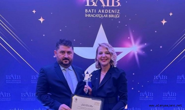 Albimo'ya 'başarılı ihracatçı' ödülü