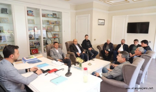 Alanya tarımının sorunlarını aktardılar
