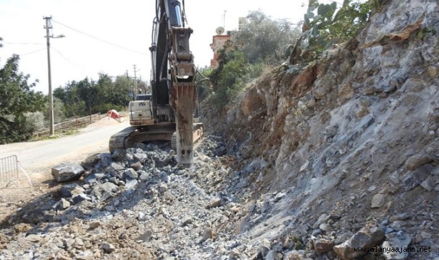 Alanya Belediyesi’nden imar yolu atağı