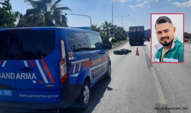 Alanya'da 27 yaşındaki genç motosiklet kurbanı!