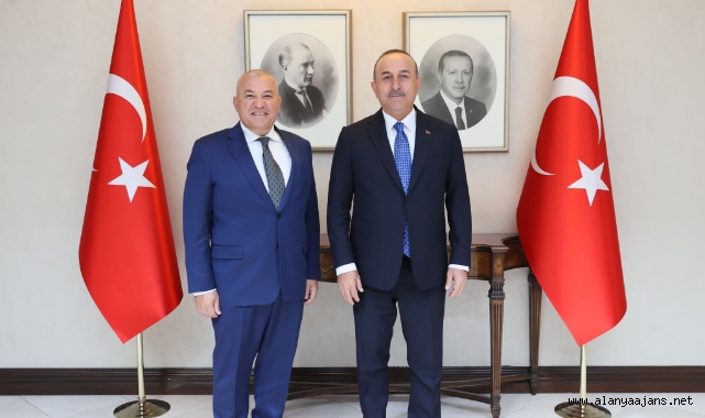 Başkan Şahin’den Bakan Çavuşoğlu’na ziyaret