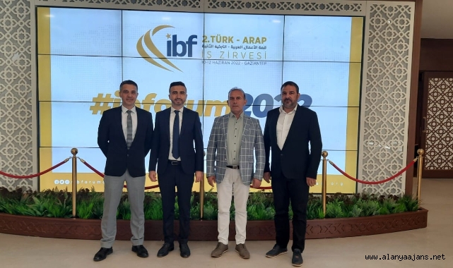 İBF Zirvesinde Alanya’yı temsil ettiler