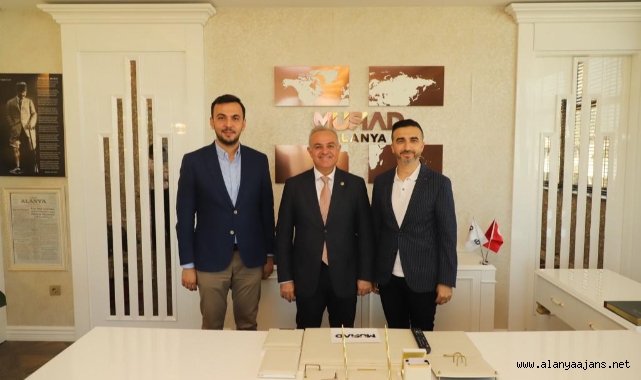 Ak Partili vekilden Alanya MÜSİAD'a ziyaret