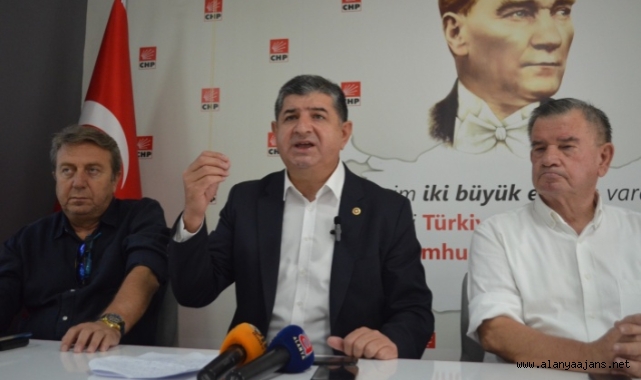 CHP Milletvekili Cavit Arı Alanya’da konuştu