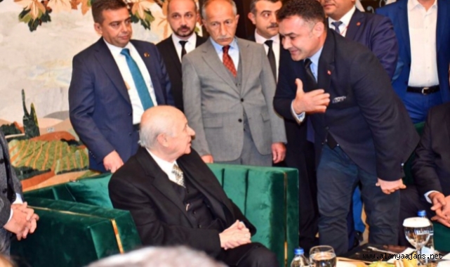 Başkan Yücel, MHP Lideri Bahçeli ile Buluştu