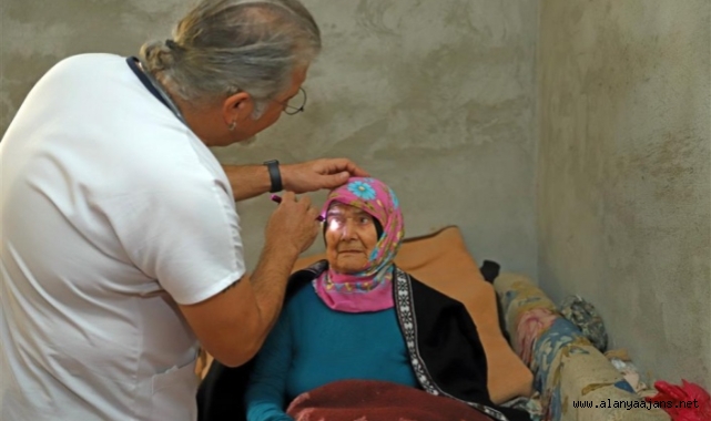 Alanya Belediyesi'nin 'Kırsalda Sağlık Hizmeti' devam ediyor