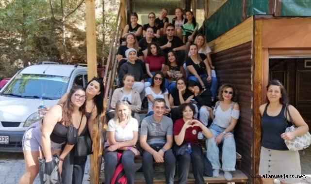 Alanya’da Zagreb ve Girit’ten öğrencileri ağırladılar