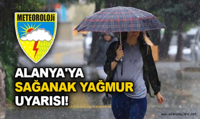 Meteoroloji’den Alanya için uyarı
