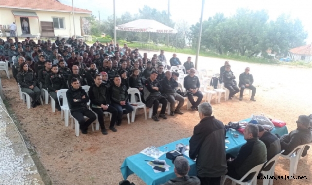 Alanya’da ormancılar olası yangın öncesi alarmda