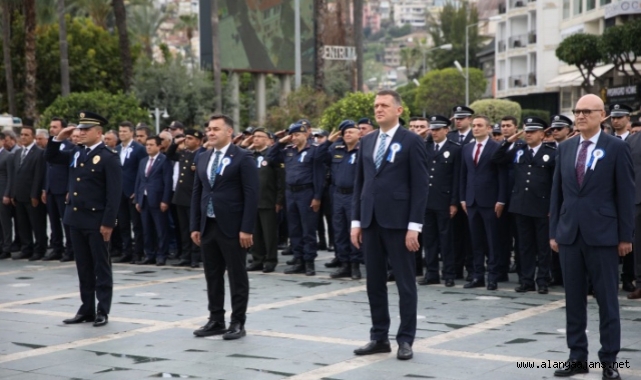 Alanya’da 10 Nisan Polis Haftası törenle kutlandı
