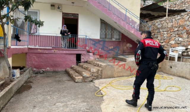 Alanya’da babaannesine kızan torun ortalığı ayağa kaldırdı