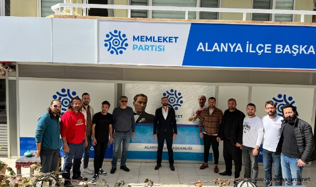 Memleket Partisi yarın Alanya’da açılıyor
