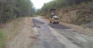Alanya kırsalında yol bakımları sürüyor